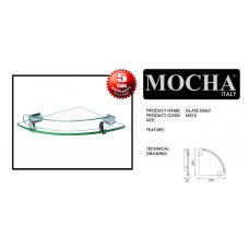 MOCHA D/ GLASS SHELF M 316