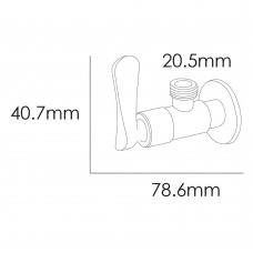 MOCHA Angle Valve Stainless Steel 304 M4500ASS