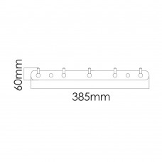 MOCHA Stainless Steel Hook Bar M8001-5