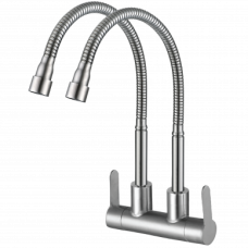 MOCHA Wall Mounted Double Flexible Spout Stainless Steel 304 M5572SS