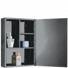 MOCHA Stainless Steel Mirror Cabinet (Black Powder Coating) MMC373