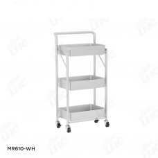 MOCHA 3 Tiers Multipurpose Retractable Trolley Rack with Wheel  MR610-WH 