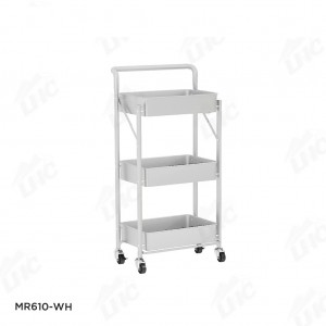 MOCHA 3 Tiers Multipurpose Retractable Trolley Rack with Wheel  MR610-WH 