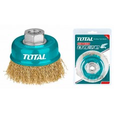 TOTAL Wire Cup Brush with Nut T-TAC31031.2