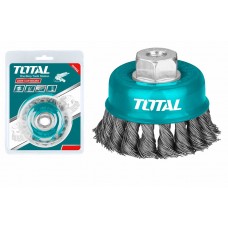 TOTAL Wire Cup Twist Brush with Nut T-TAC32031.2