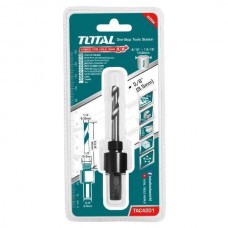 TOTAL Arbor for hole saw Hex shank 3/8" T-TAC4201