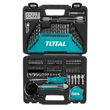 TOTAL 118 Pcs Drill Bits Set T-THKTAC011182