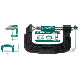 TOTAL 4" Industrial  G Clamp T-THT13141