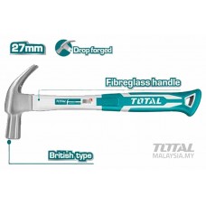 TOTAL British Type Claw Hammer T-THT73227