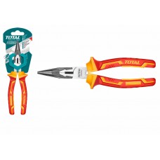 TOTAL Industrial Insulated Long Nose Pliers T-THTIP2361