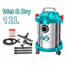 TOTAL 12L Wet & Dry Vacuum Cleaner T-TVC14122